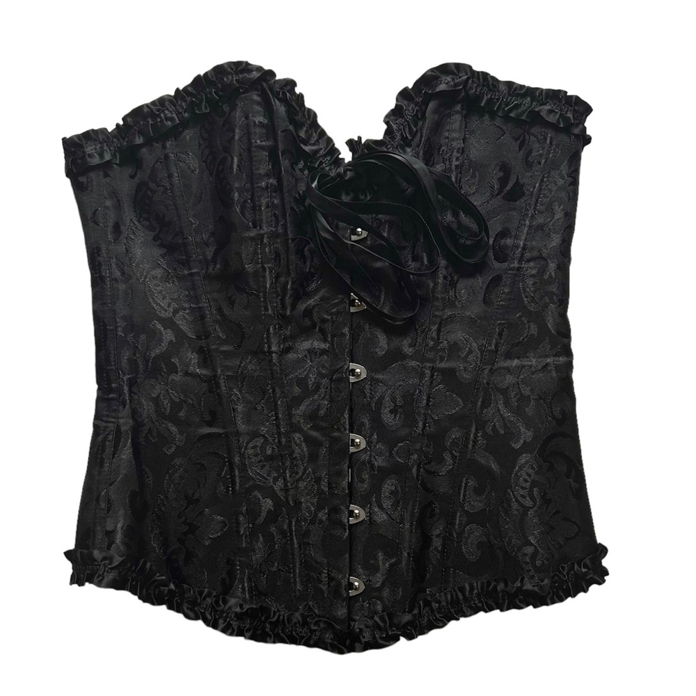 Amazon Black Floral Corset